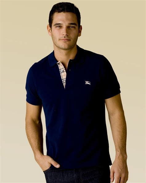 burberry polo blau|burberry polo shirt outlet.